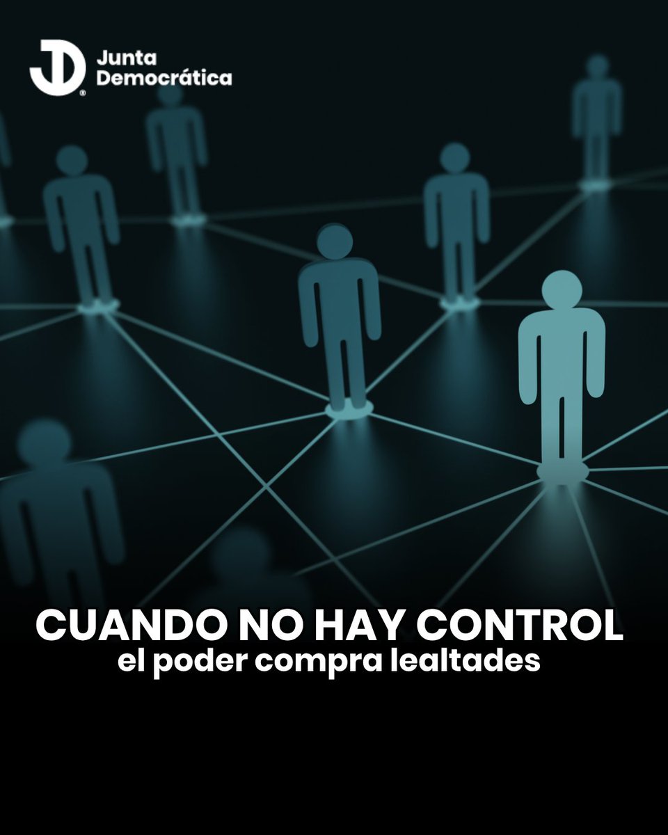 JDemocraticaES's tweet photo. Cuando no hay control, el poder compra lealtades https://t.co/1ra8rEYxKj
