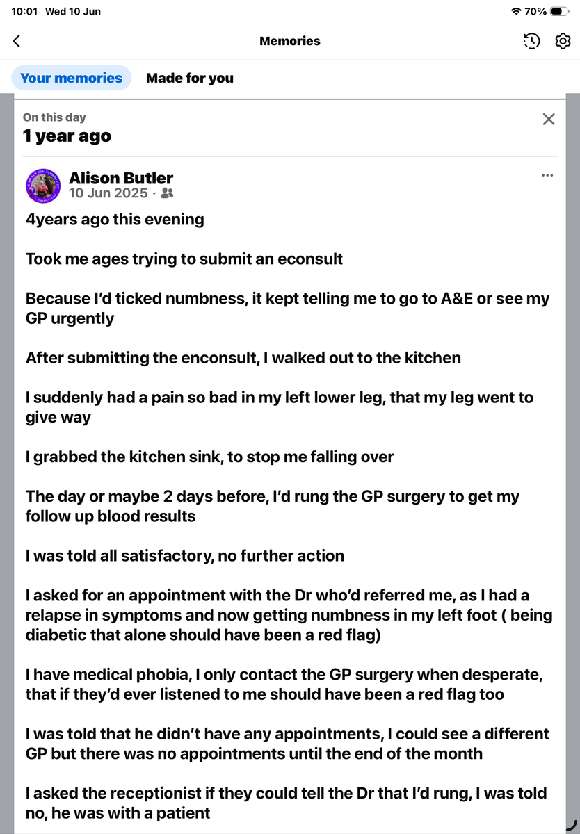 CraftsByAlison's tweet photo. There was NO AWARENESS to #VaccineInjuries in 2021

We had difficulties getting appointments, when we did get appointments, GPs didn’t know what to do with us

The #VaccineInjured have been left trying to fight for adequate treatment for now over 5 YEARS https://t.co/YFBZN993Mz