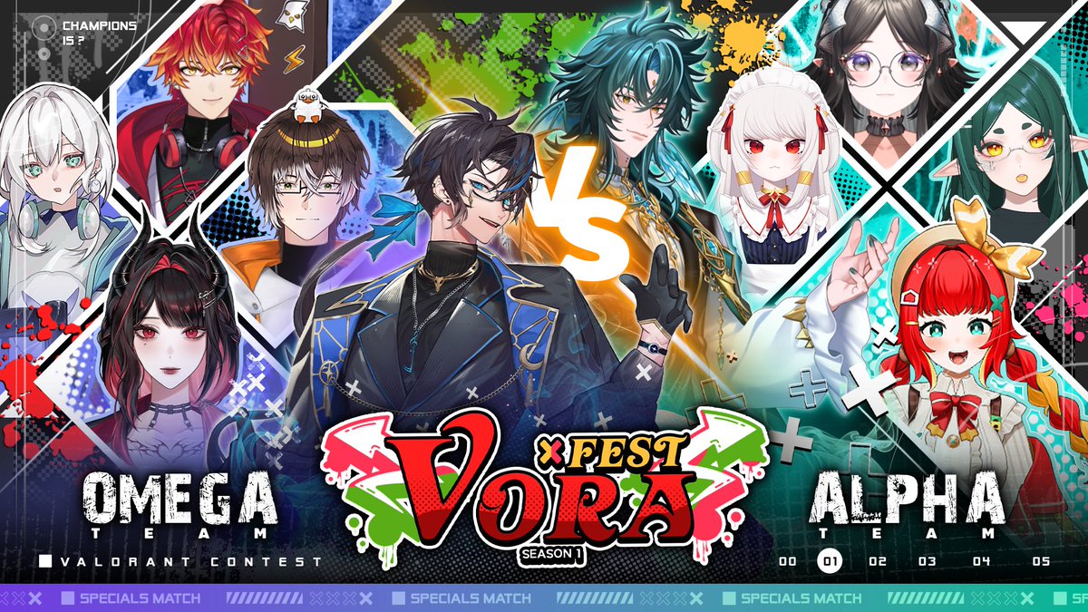StarlightVparty's tweet photo. 【#VORASS1】Valorant VtuberTH Tournament | SHOW MATCH

ศึกเดือดระหว่าง #VtuberTH กำลังจะเริ่มขึ้น
ทีม OMEGA VS ทีม ALPHA ทีมไหนจะเจ๋งกว่ากัน!

📅มาหาคำตอบไปด้วยกัน
ในวันที่ 12 เดือน มิถุนายน 2026  
ที่ Youtube ช่อง STARLIGHT VPARTY  
https://t.co/S2D9CyEFwV
