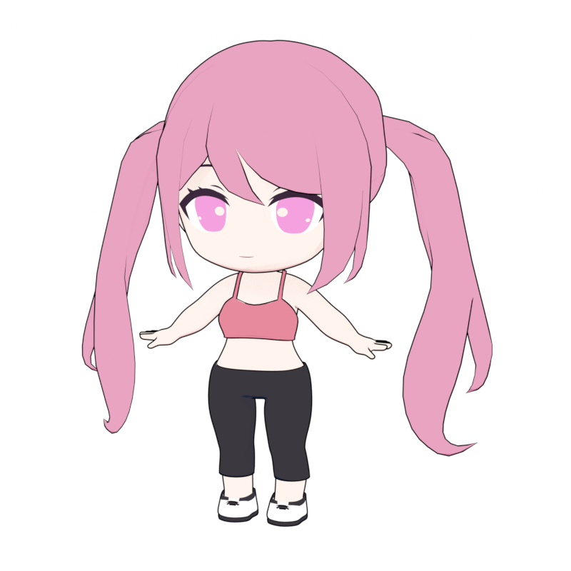 LUX__stellae's tweet photo. 『 可愛いSDで挑戦するBlenderキャラクターモデリングチャレンジ ー 3DアニメーターminusT 』

4月に産休明けて、仕事しながらコツコツと作業…
ようやくモデリングが終わったー！
仮テクスチャとアウトラインもちょっとだけ

#Coloso #b3d https://t.co/dmtPHiTAEl