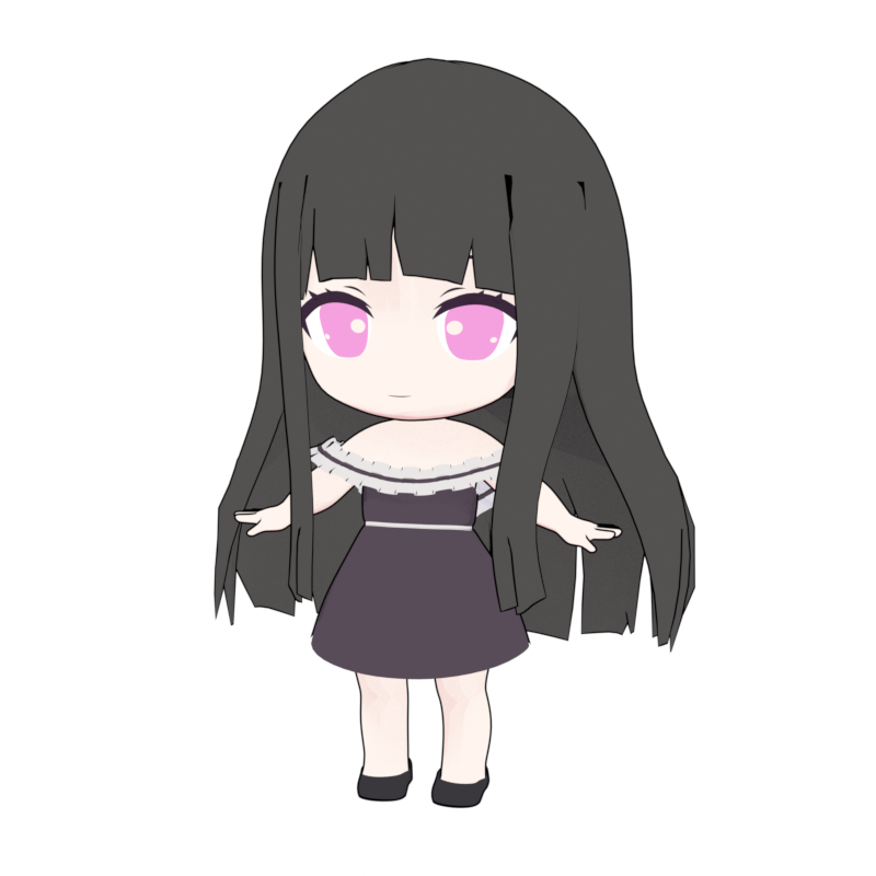 LUX__stellae's tweet photo. 『 可愛いSDで挑戦するBlenderキャラクターモデリングチャレンジ ー 3DアニメーターminusT 』

4月に産休明けて、仕事しながらコツコツと作業…
ようやくモデリングが終わったー！
仮テクスチャとアウトラインもちょっとだけ

#Coloso #b3d https://t.co/dmtPHiTAEl