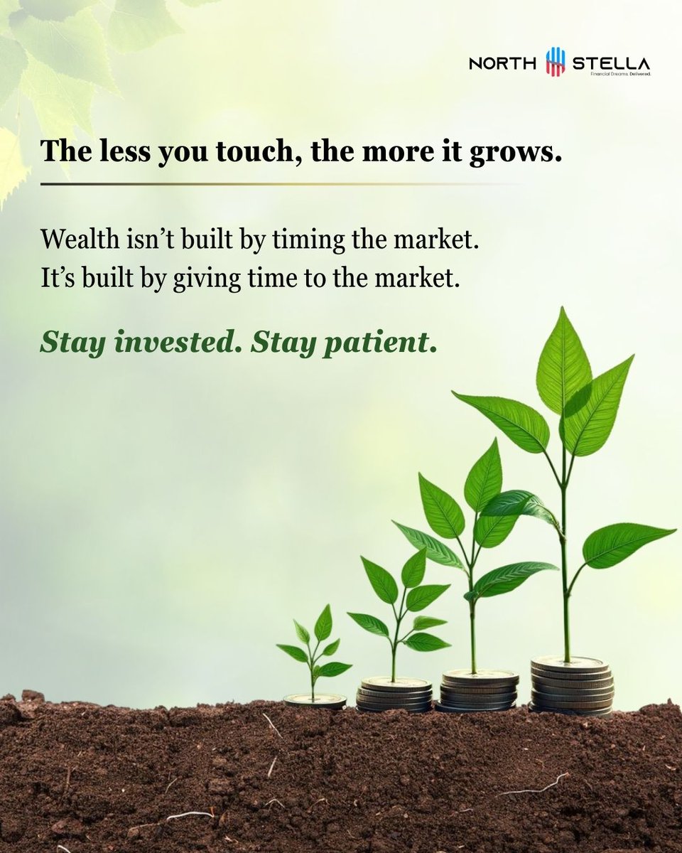 buntee86's tweet photo. Investment is a game of patience too

#stayinvested #staypatient https://t.co/ck4gFVCfu7
