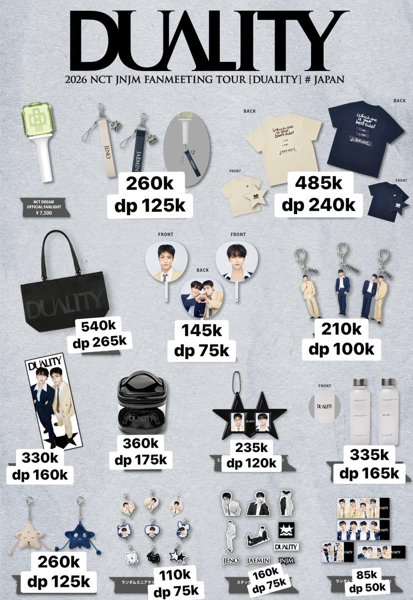 mindichive's tweet photo. 💫OPEN PO MD NCT JNJM FANMEETING TOUR ‘duality’ IN JAPAN💫

💸harga by pict

✅ Handcarry
✅ Est bersih ina
✅ Ems tax
❌ Cancel after list!!
📅 Close tba

#NCTJNJM #DUALITY #NCTJNJM_DUALITY 
#NCTJNJM_FANMEETING_TOUR
#NCTJNJM_FANMEETING_TOUR_DUALITY
#NCT_10TH_ANNIVERSARY https://t.co/HaPHtc245T