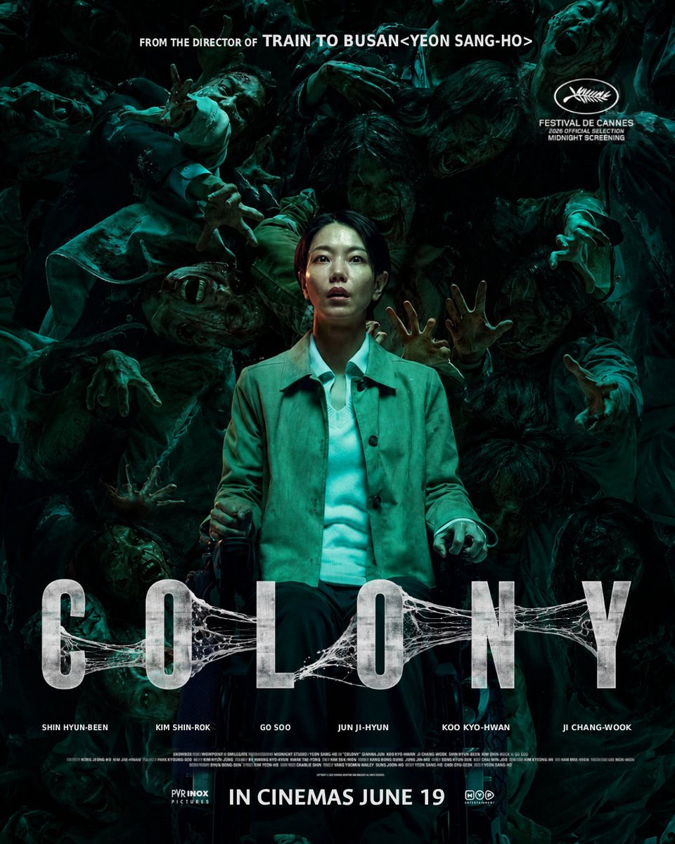 INOXMovies's tweet photo. The outbreak connected the infected, survival must unite the living. 🧬🏢⚠️
Meet the survivors!
#Colony releasing at PVR INOX on June 19!
.
.
.
#JiChangwook #JunJihyun #ShinHyunbeen #KooKyohwan #GoSoo
Credits: PVR INOX Pictures & MVP Entertainment India.
All rights belong to their respective owners