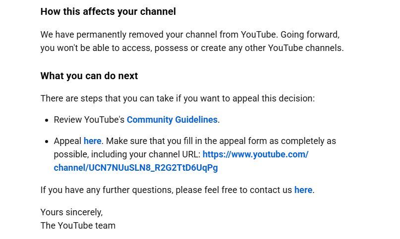 ExtraSibu96306's tweet photo. Hey @TeamYouTube, my channel 'AdminBlockX' was suddenly suspended by your automated bot under "Spam, Deceptive Practices, and Scams" policy. This is a huge mistake. I need a human specialist to manually review my content and channel.

Channel URL:- https://t.co/DGyAKkZ4Gz https://t.co/UYTJCzDpPU
