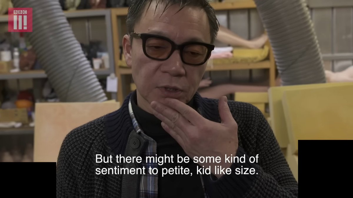hunter_tnok's tweet photo. BBC presenter James Young was left in tears after visiting a Tokyo factory mass-producing ultra-realistic, child-sized sex dolls. The manufacturer claims these are sold only within Japan, highlighting the alarming leniency toward child sexual exploitation in Japan. It is sick. https://t.co/qS3U2s38mp