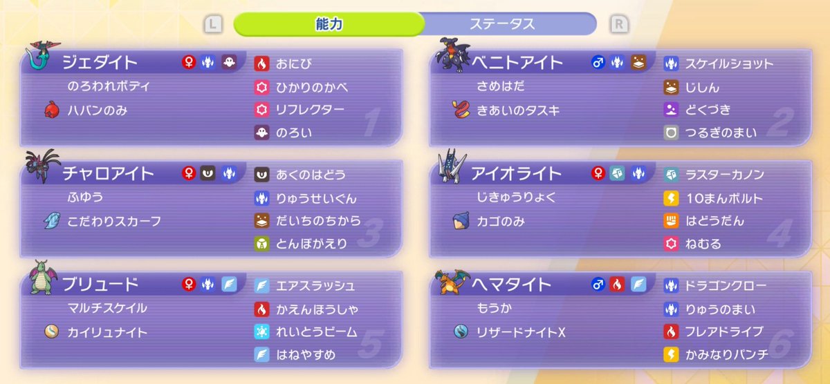 staysakura's tweet photo. やべぇ……
ドラパ、リザ、サザンの3匹しか選出してねぇ……裏の選出が機能しねぇ…… https://t.co/I8Gct1aasv
