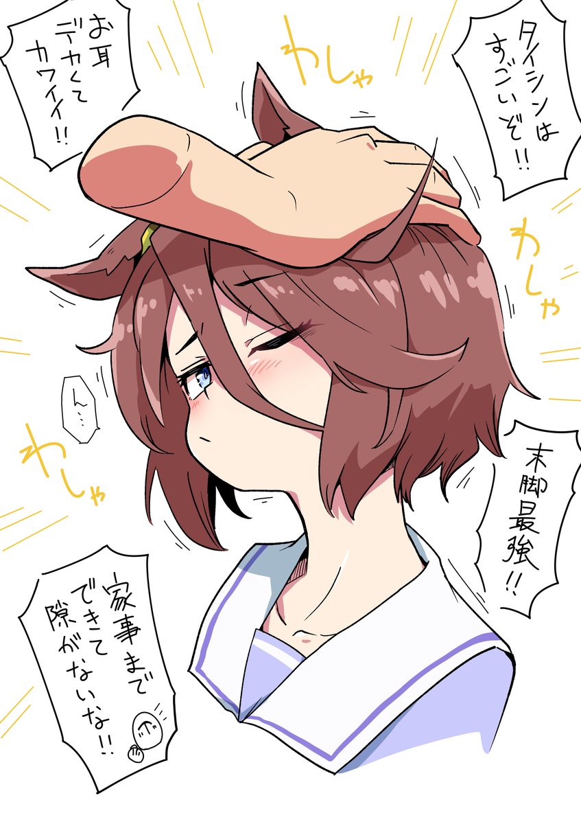 boblim1204's tweet photo. 無限甘やかしタイシン
 #ナリタタイシン生誕祭2026 https://t.co/lTEBsXFERF