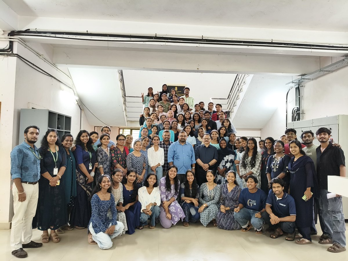 iccs_kerala's tweet photo. Dr. C. C. Bajish, Senior Scientist, KSCSTE–ICCS,  delivered a session on “The Changing Polar Oceans: Antarctic Sea Ice in a Warming Climate”  at the College of Climate Change and Environmental Science, Kerala Agricultural University, as part of the World Oceans Day celebrations. https://t.co/baOUQLz0Xa