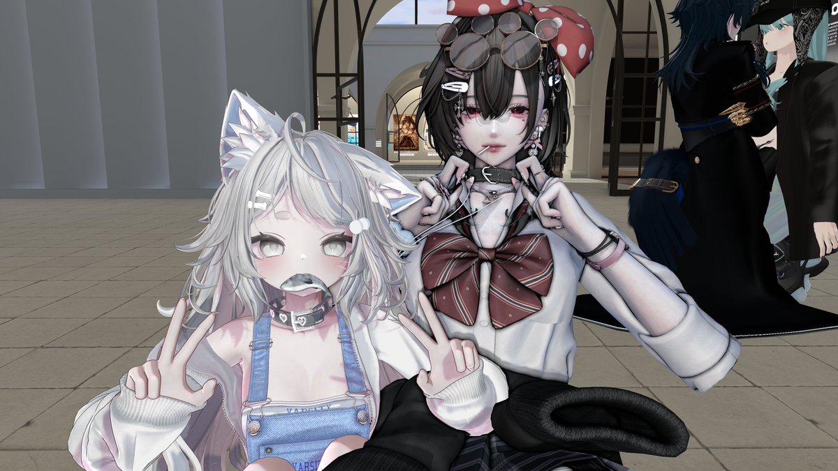 suichan_VRC's tweet photo. 数か月ぶりのぎゅんぎゅん🍩かわいいかわいい https://t.co/erRHCRxlUQ