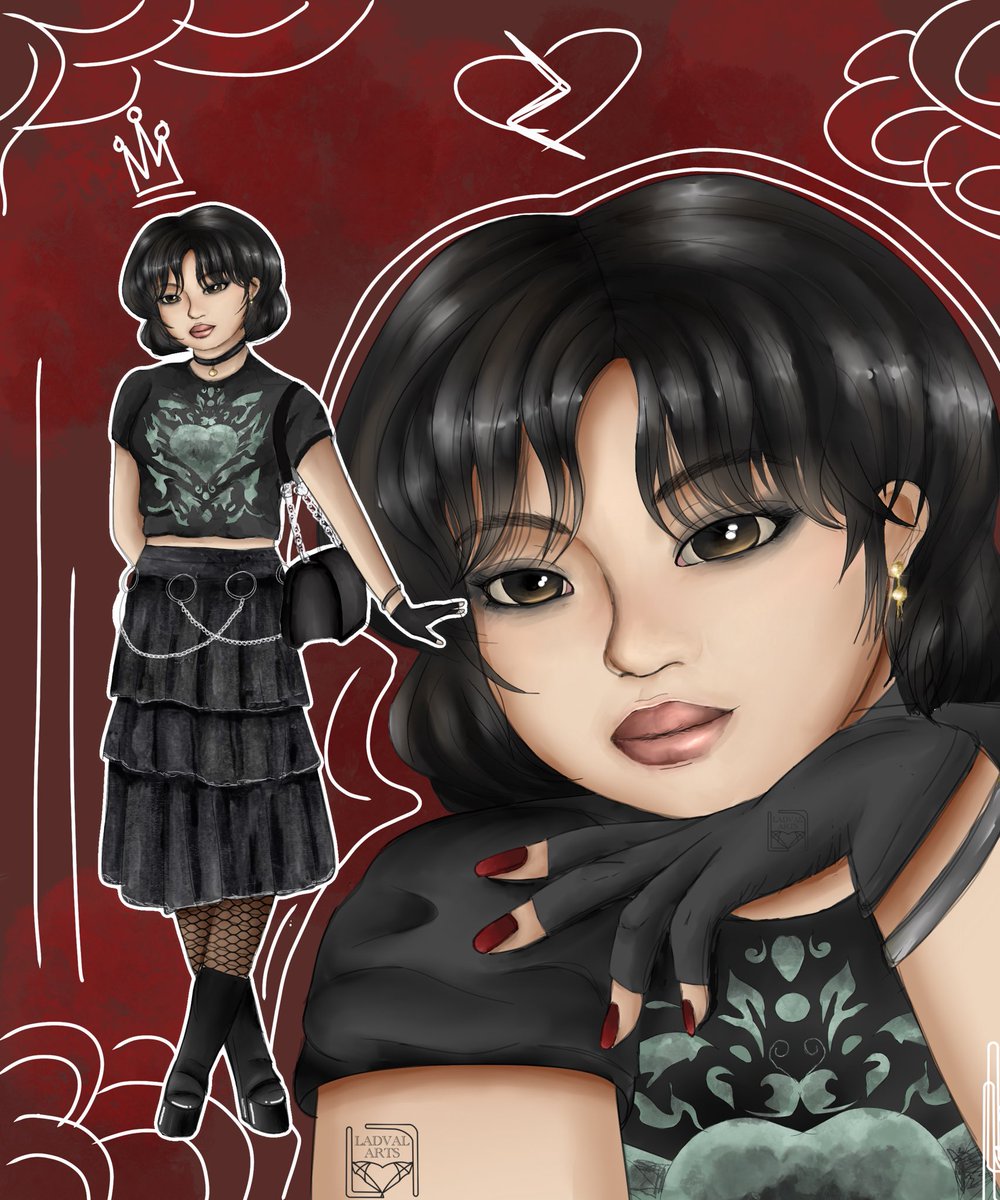 LadvalArts's tweet photo. I've been planning to add "fit check" arts to my services on VGEN like 6 months ago but until now, I haven't fixed it yet wtf 😭

#digitalart #artmoots https://t.co/RXPMUIkmZ4