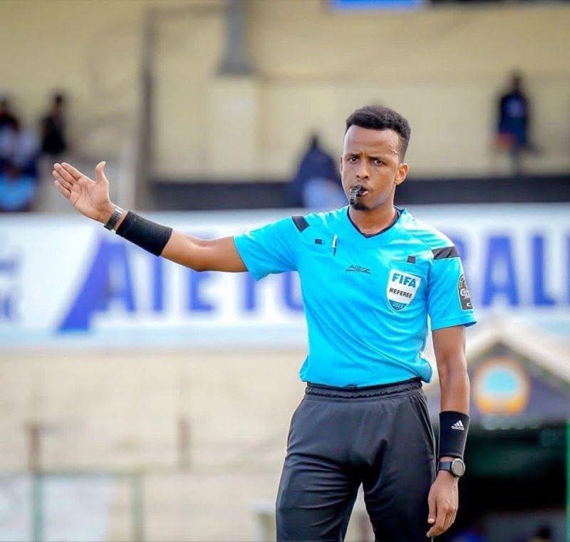 SYRCSomalia's tweet photo. The World Cup represents unity, inclusion, and respect across nations. It is therefore concerning to see situations that may not fully reflect these values. We hope for greater fairness and understanding regarding the case of Somali referee Omar Artan.
@FIFAcom 
@FIFAWorldCup https://t.co/cssunBU4bk