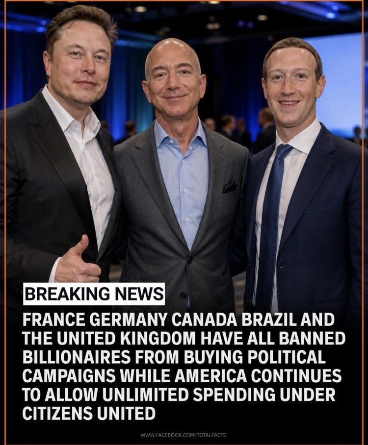 Suzierizzo1's tweet photo. This Country needs to be doing the same thing because billionaires are destroying this Country! https://t.co/KiNgheJE9b