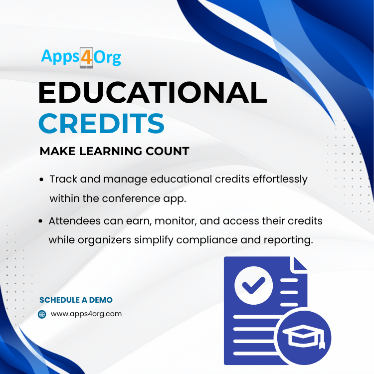Apps4OrgCOM's tweet photo. Educational credits
#Apps4Org #Conferenceapp #Educationalcredits https://t.co/yfFyE2Xbl6
