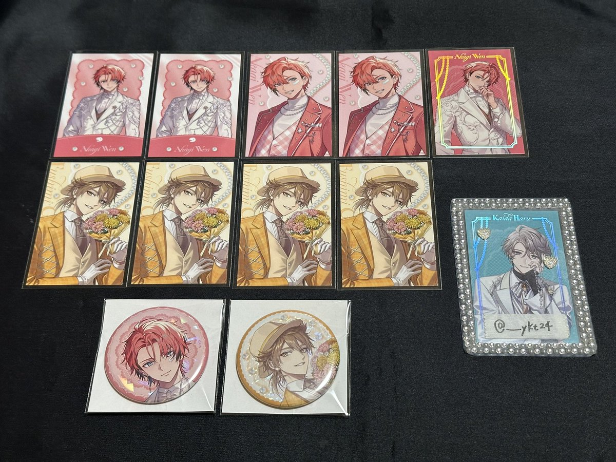 ____ykt24's tweet photo. 【交換/譲渡】にじさんじ LuminousMarriage フォト風カード 缶バッジ 特典

譲￤画像参照
求￤同種🩵 or 定価＋送料

✧ Rは交換のみ
✧ 纏めて優先 / 郵送 / PayPay

検索からもお気軽にお声掛けください🙇🏻‍♀️ https://t.co/dpkzIjjNXK