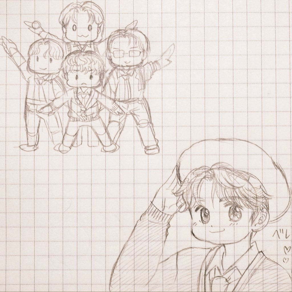 misoranohana's tweet photo. 下書き→線画
どうしてもモチモチに描いてしまう癖が…💦 https://t.co/wmrUu4RKzq
