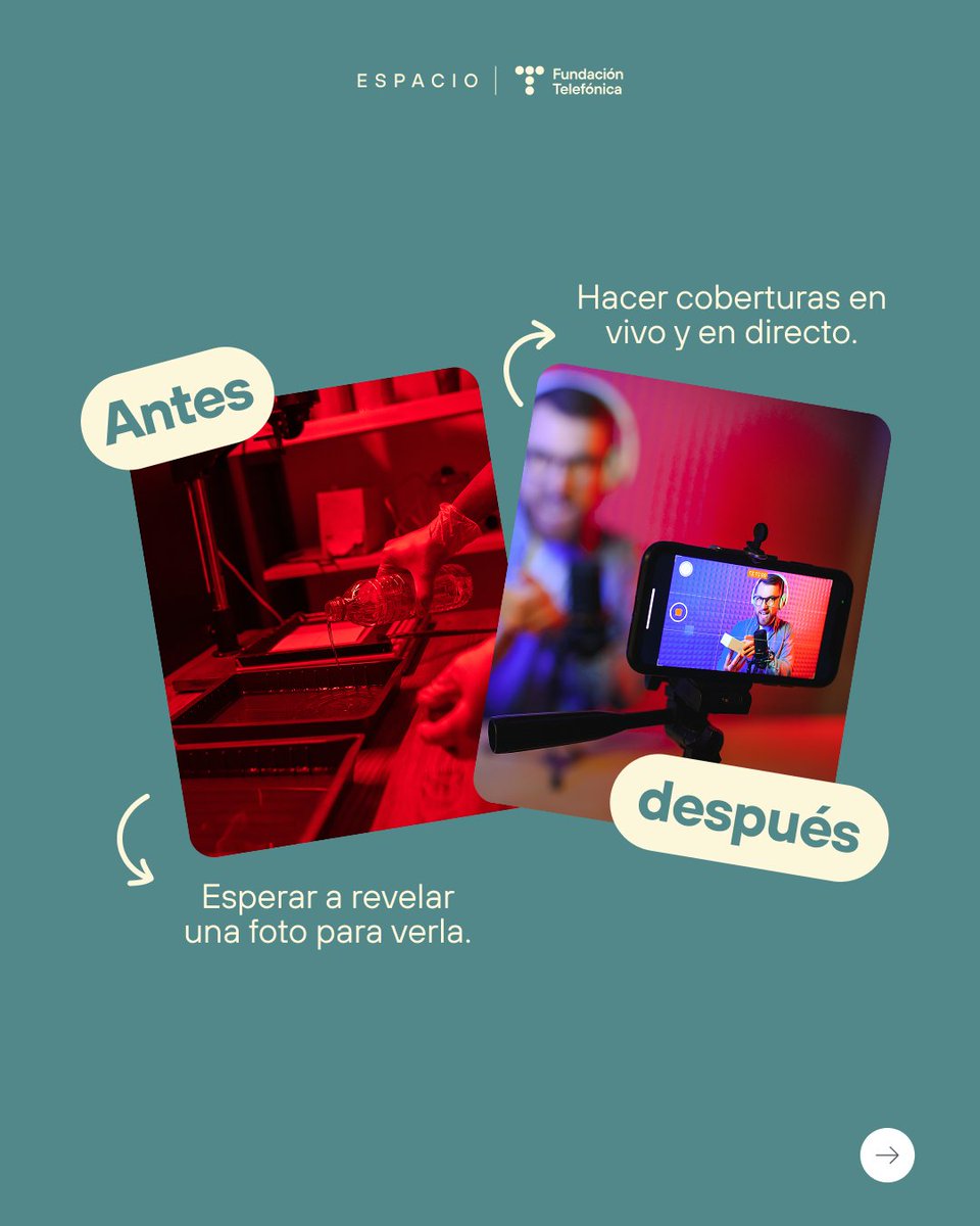 EspacioFTef's tweet photo. Lo que antes requería paciencia, hoy sucede en tiempo real. Y eso es solo una muestra de cómo la tecnología transformó nuestra forma de comunicarnos.

👉 Descubre la historia de un cambio que no fue lineal, sino exponencial, en "Exponencial. De analógicos a digitales".

https://t.co/NSx4FOcuuX 

#Exponencial #TransformaciónDigital