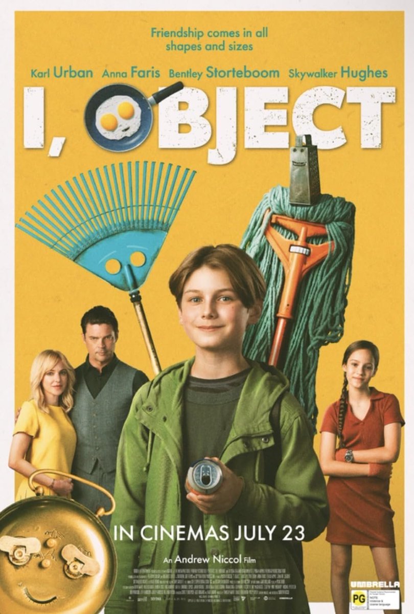 cinepre's tweet photo. アンドリュー・ニコル脚本・監督、カール・アーバン、アンナ・ファリス、Bentley Storteboom、Skywalker Hughes共演"I, Object"の予告編が公開されたようだ。 https://t.co/nlK6JKYCLF (YouTube) https://t.co/NTUlKxyyLD