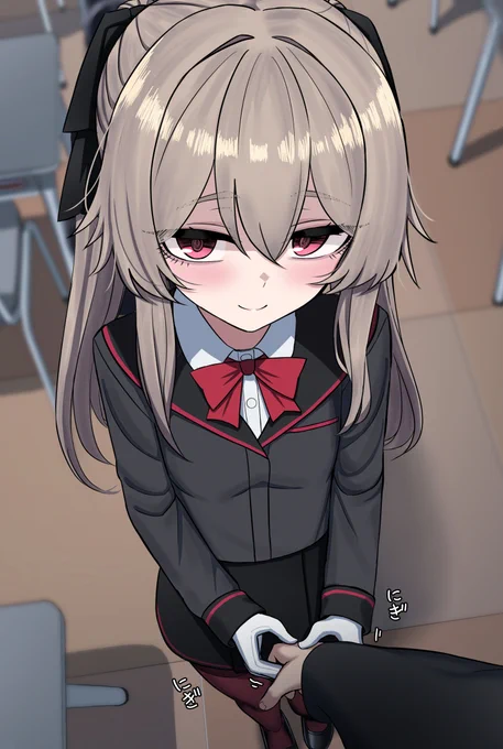 お手々にぎにぎ