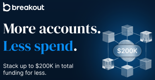 PropFirmsCmpd's tweet photo. 🧩 Daily Spotlight 🔦

@breakoutprop 
🚀 Kraken-backed
🚀 Up to 90% split
🚀 Crypto-only firm
🚀 Funded up to $200k
🚀 No consistency rules

Get a 2% Discount here - https://t.co/AkWZqac8ni
Use Code PFC https://t.co/c30Fya9hae