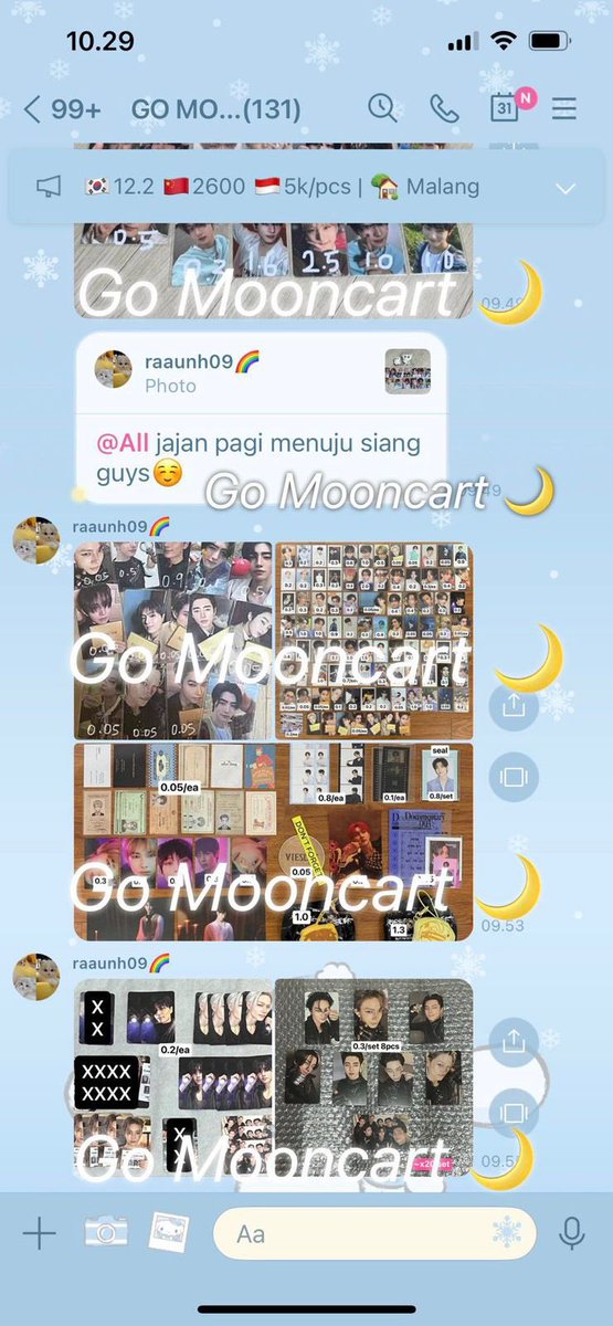 Go_Mooncart's tweet photo. GO MOONCART 🌙 

KAMU??!! 🫵🏻 lagi cari GO CORTIS ?? 🤔 pas banget ada @Go_Mooncart sering drop jajan pc, merch, dan perintilan kpop 🫣 ada ridi ina dan ridi luar 🇰🇷🇨🇳🇯🇵🇹🇭🇵🇭🇮🇩 bisa persod + dicariin wl 😆

🏡 Malang, Jatim

GAS SUNG JOIN SKRG JUGA (GO 2)👇🏻
https://t.co/Tu2r7x2N55 https://t.co/4uDMr8HvJX