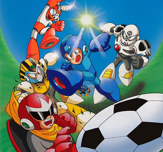 denfaminicogame's tweet photo. 『ロックマンズサッカー』がブラウザ上で無料で遊べるように。1994年に発売されたスーパーファミコン向けタイトル
https://t.co/gjA3cdBKsy

8人のロボットたちでチームを組んで、必殺シュートでゴールを狙え。配信期間は7月1日13時頃までを予定 https://t.co/n32YugFRpb