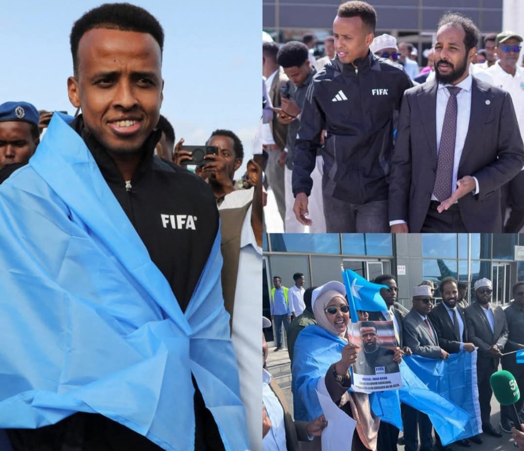 Somali_Re's tweet photo. Omar AbdulqadirArtan isn't just a referee he is the symbol of a rising🇸🇴
His USvisa denial isn't a bureaucratic glitch it's a calculated message
The truth must be spoken this is deeply embedded in a broader Western project aiming at the slow deliberate fragmentation of our nation https://t.co/G7CoyJoVHV