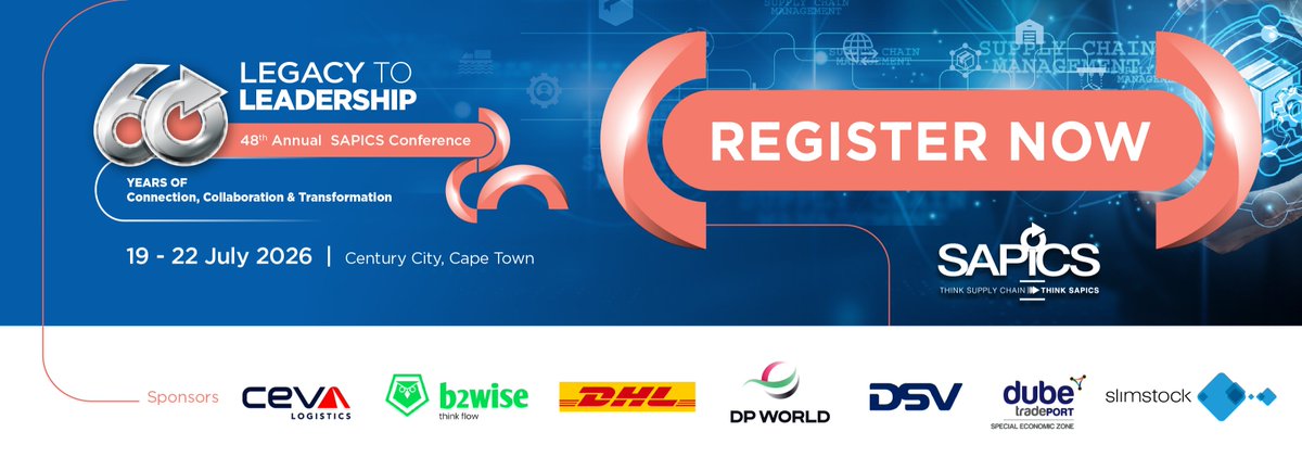 SAPICS01's tweet photo. AI. Resilience. Optimisation. Leadership!

This year's programme has been designed to equip delegates with the knowledge, insights and connections needed to navigate an increasingly complex and rapidly evolving supply chain landscape

Experience It All at #SAPICS2026 https://t.co/n2iKQwnSUe