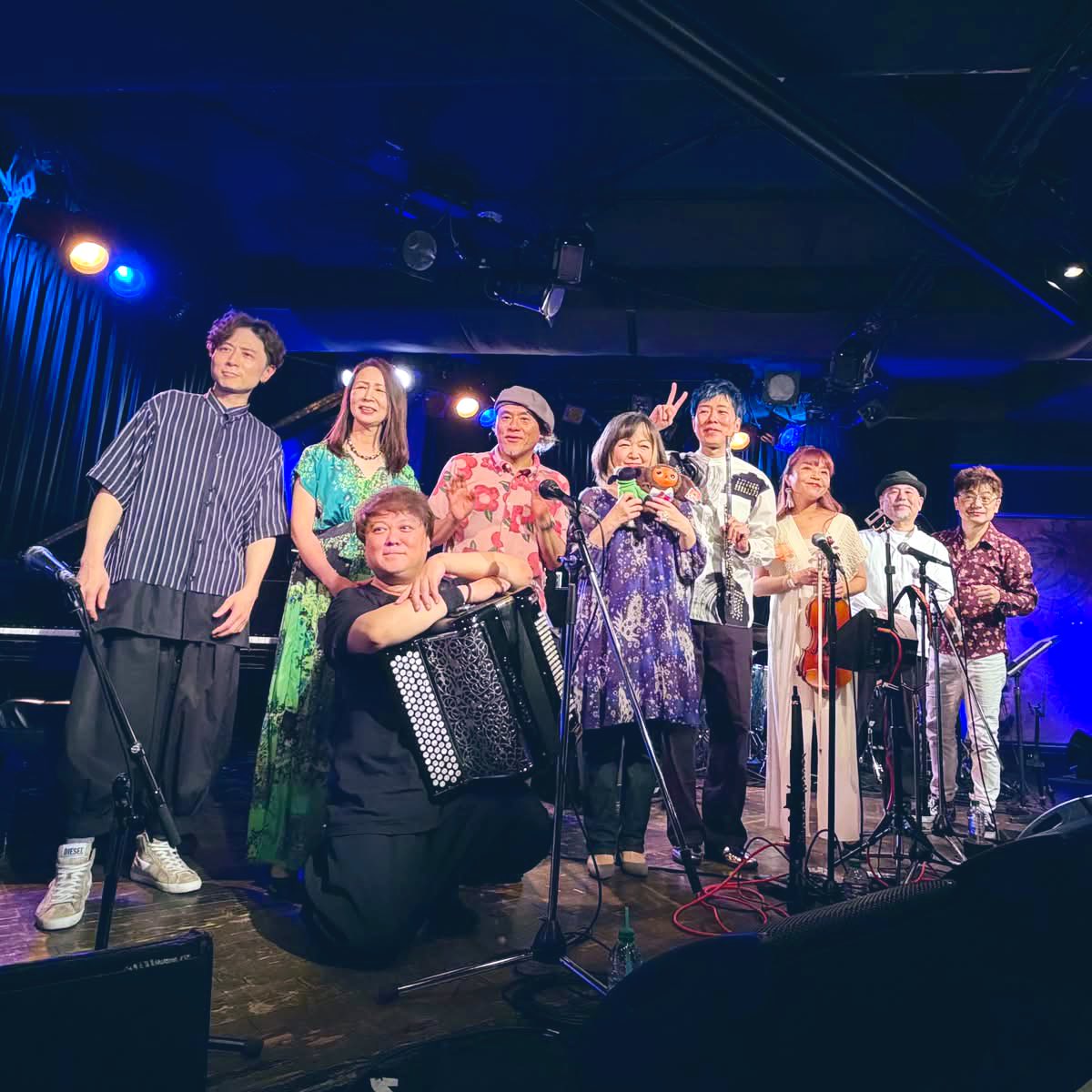 ayamusi82's tweet photo. #坂上領バースデーライブ2026
#信州ジャズ と #チャランガぽよぽよ
25年隣で演奏できて、あたしゃ幸せだよ https://t.co/QxLs2AWQoe