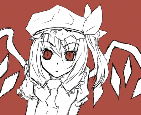 紅魔郷リメイクうれしすぎて東方の過去絵を見直してたんだけど、HDDの奥から本当にペンタブ触りたてくらいの絵が出てきて泡吹いてしんじゃった 2枚目との差は15年くらいです