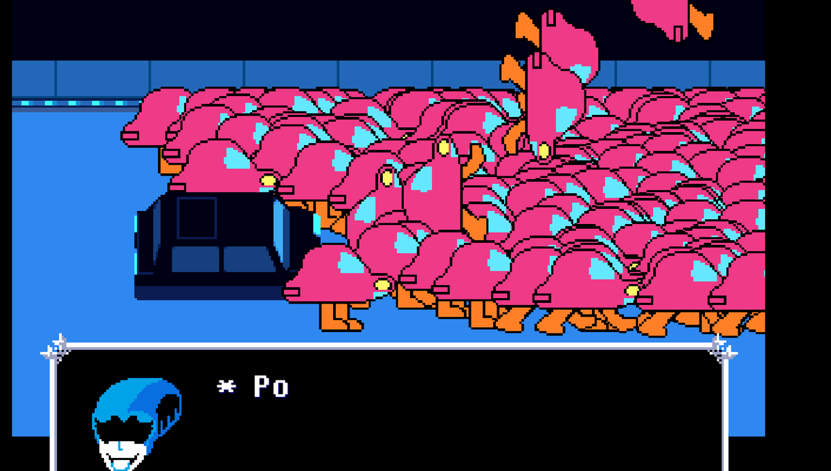 StonertCDS's tweet photo. no mods, my deltarune 100% bugged out #utdl #deltarune
pottasium https://t.co/zLbNTkp4hj