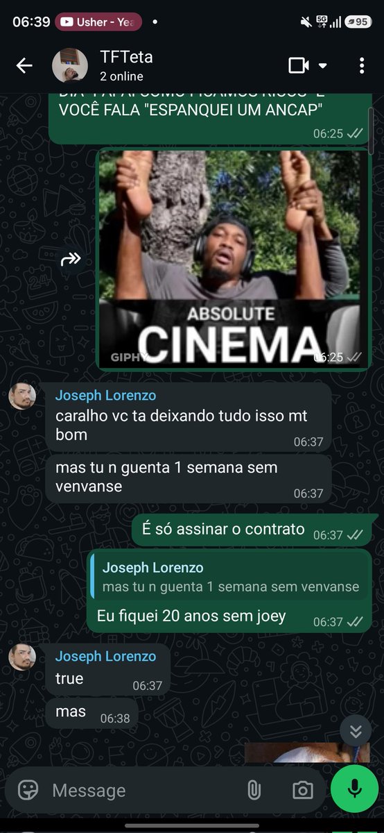 Matheusmabo's tweet photo. @TheWormLumbriga todo petista é cagão assim?
@moicanoufc 
@tandy_sfc 
@Sovietico_MMA https://t.co/e4ZujdurQu