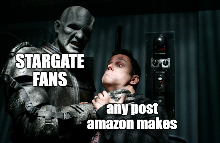 EverySG1Frame's tweet photo. Good Morning Gaters

Keep up the great work

#SaveStargate https://t.co/sR8D9LlaAN