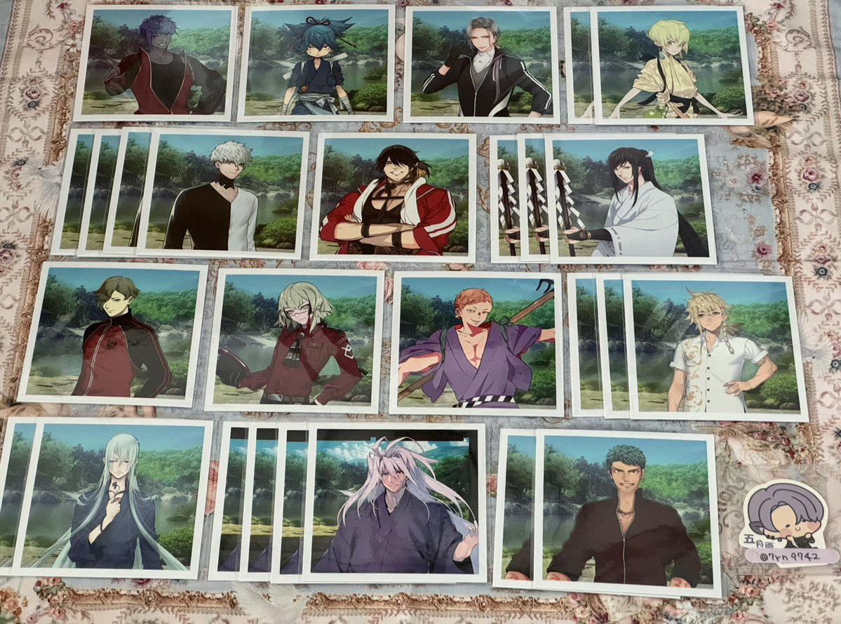 7rn9742's tweet photo. 交換 譲渡 刀剣乱舞 ましコレ 軽装 内番

譲✿画像1〜4枚目

求✿同異種五月雨、村雲、松井、泛塵、他プロカ記載キャラまたは100円(+送料)

譲渡はキャラ毎纏めて優先
お気軽にお声掛けください。 https://t.co/RQCG2ZdA6t