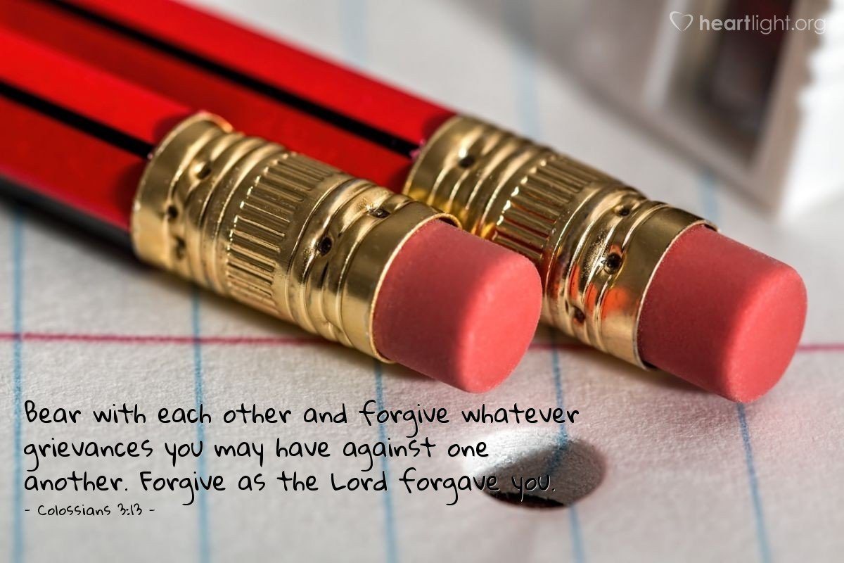 MicrocapTrader's tweet photo. #verseoftheday "Bear with each other and forgive whatever grievances you may have against one another. Forgive as the Lord forgave you."
—Colossians 3:13 https://t.co/UuhefOFerf