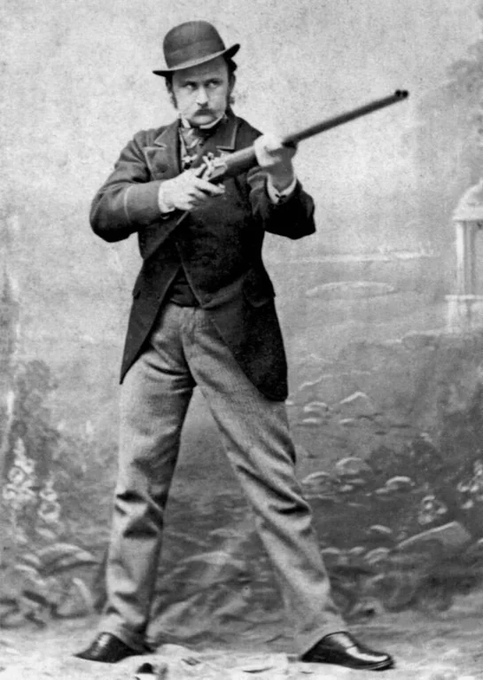 Rainmaker1973's tweet photo. Charles Cunningham Boycott, the hated English land agent whose name inspired the word ‘boycott’. 

After Charles Boycott tried to evict a number of his tenant farmers in 1880, locals in County Mayo, Ireland, fought back by ostracizing him leading to the term "boycott." https://t.co/eTF5MxatA3