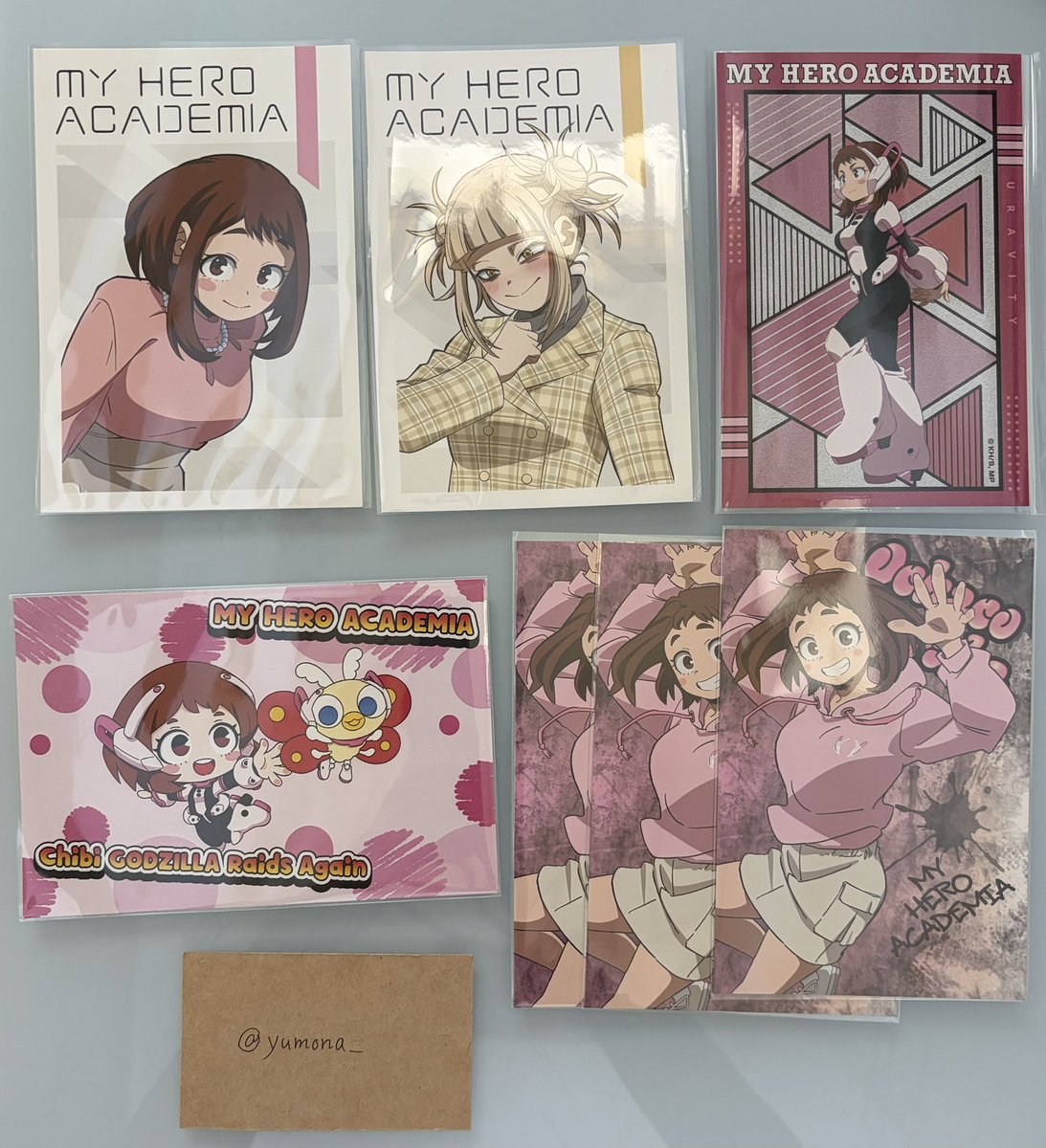yumona_'s tweet photo. 【交換・譲渡】僕のヒーローアカデミア　ヒロアカ　

譲→麗日お茶子　トガヒミコ

求→ご希望額+送料

お値段はなるべくご希望に沿わせて頂きますのでご相談下さい。
まとめてだと助かります。
よろしくお願い致します。
下↓に続きます。 https://t.co/hmAN9mv3wY