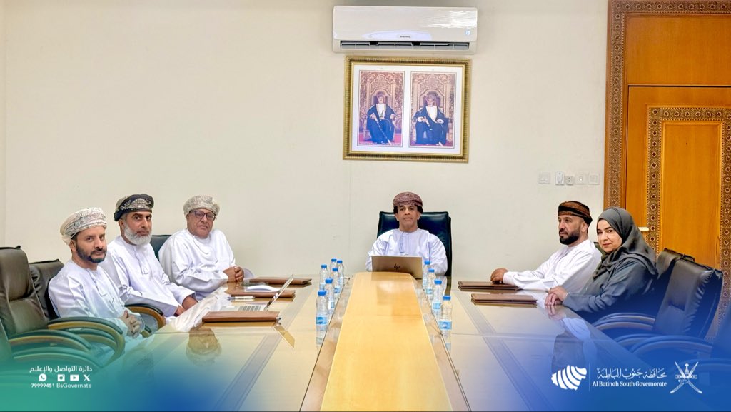 SaifVip59's tweet photo. مشاركتي في اجتماع لجنة تطوير وتنمية المحافظة بالمجلس البلدي بمحافظة جنوب الباطنة في اجتماعها الرابع لعام ٢٠٢٦م، بمكتب والي بركاء برئاسة سعود بن سعيد المعولي، رئيس اللجنة ونائب رئيس المجلس البلدي، وبحضور أعضائها. https://t.co/Xvkoo4fNeV