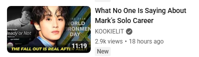 ReuTei's tweet photo. Girl LMAO everyone has been saying everything about Mark's career, in fact everyone should be talking a bit less about his career imo, especially since it hasn't even properly started yet for fuck's sake https://t.co/Gv2lxgKc82