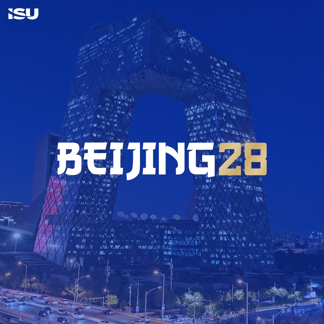 ISU_Speed's tweet photo. ✨ One city. Four World Championships. One historic celebration ✨

A new era of skating is coming.

Welcome to BEIJING28!

For the first time ever, the world’s best athletes in Figure Skating, Speed Skating, Short Track and Synchronized Skating will come together in one city for an unprecedented celebration of skating.

Set across Beijing’s iconic Olympic venues, BEIJING28 will be more than a competition. It will be a global festival of sport, culture and unforgettable fan experiences.

✨ Four World Championships
✨ The ISU Skating Awards
✨ One unforgettable destination

The countdown starts now.

Pre-register today for exclusive updates, ticket information and exciting announcements - https://t.co/N6DARyd3JZ

#FigureSkating #SpeedSkating #ShortTrack #SynchroSkating
