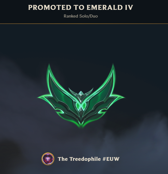 TheProboMonkey's tweet photo. Oh the beauty of climbing from silver to emerald this season and hitting plat and emerald the first time in my life ever....I'm so proud of myself.... https://t.co/sXj6fBzmbH