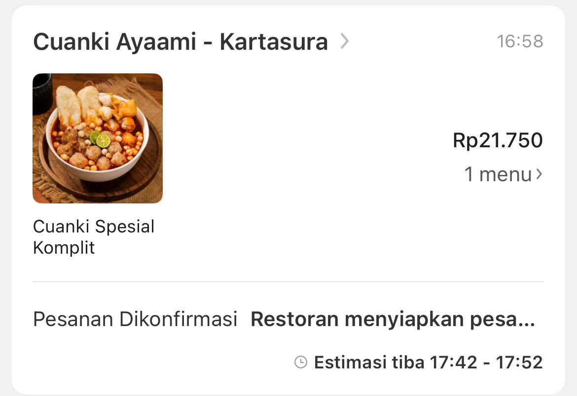 nsarchived's tweet photo. as a mahasiswa solo, ini one of the best choice what i ordered in shopeefood. I LOVE CUANKI AYAAMI🥹💘💘

https://t.co/tQEgkJPtl1 https://t.co/UIBnRtjS3A