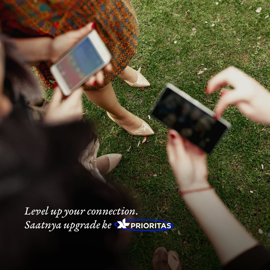 myXLCare's tweet photo. Saatnya level up koneksimu untuk pengalaman yang lebih premium dengan @XL_Prioritas ! ✨

Nikmati akses jaringan prioritas dan rasakan kuota besar yang membuat hari-harimu jadi lebih produktif! https://t.co/e9dsieqJrL