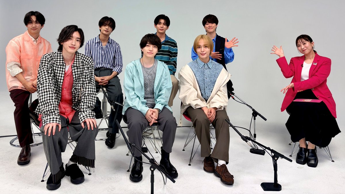 goodmorning_tv's tweet photo. ☀️明日のエンタメラインナップ☀️
☆なにわ男子👼🏻インタビュー✨
　新曲振り付け＆休日の過ごし方
☆梅沢富美男🎤単独取材
　『補聴器』語る
☆広瀬すず🌸
☆ティモンディ⚾️
☆LE SSERAFIM🎀ILLIT🧸KATSEYE🐈
☆本木雅弘💼

#グッドモーニング

(内容を変更する可能性があります) https://t.co/sD9zStQabM