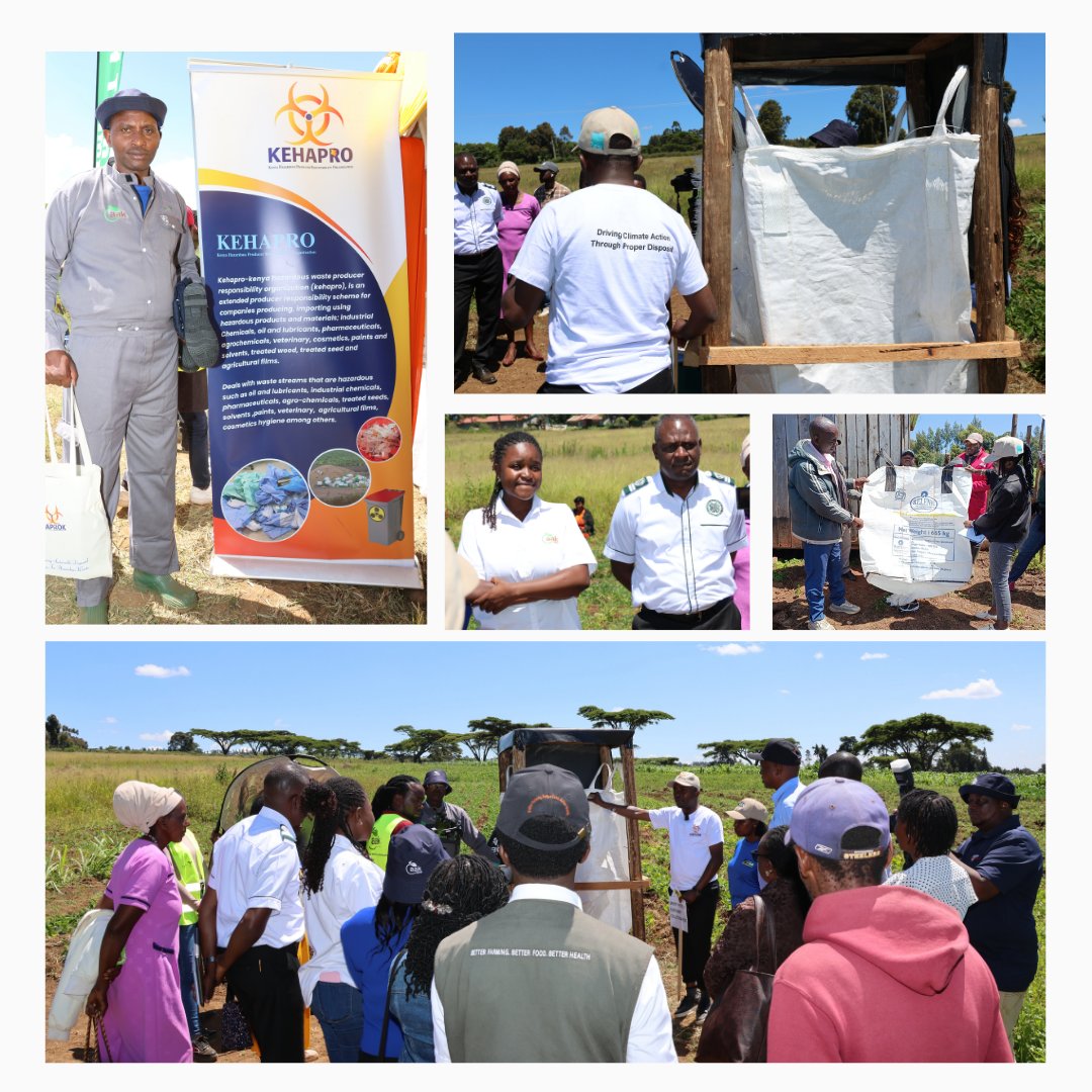haprok_kenya's tweet photo. As Kenya advances #EPR implementation, awareness creation and accessible collection systems remain critical to the safe management of hazardous packaging waste.
#HAPROK https://t.co/MYsMNnS4uB