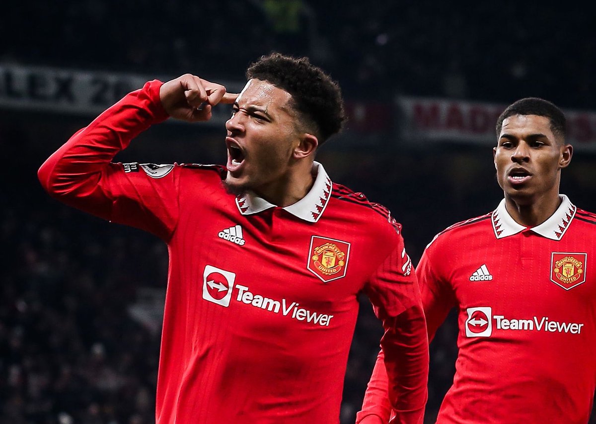 uchekelechy's tweet photo. @FabrizioRomano 🚨 OFFICIAL: Jadon Sancho leaves Man United as free agent after 5 years since joining on £75m deal from BVB.

United’s 4th most expensive signing ever says goodbye on a free after Aston Villa loan. https://t.co/FfA17YYcrC