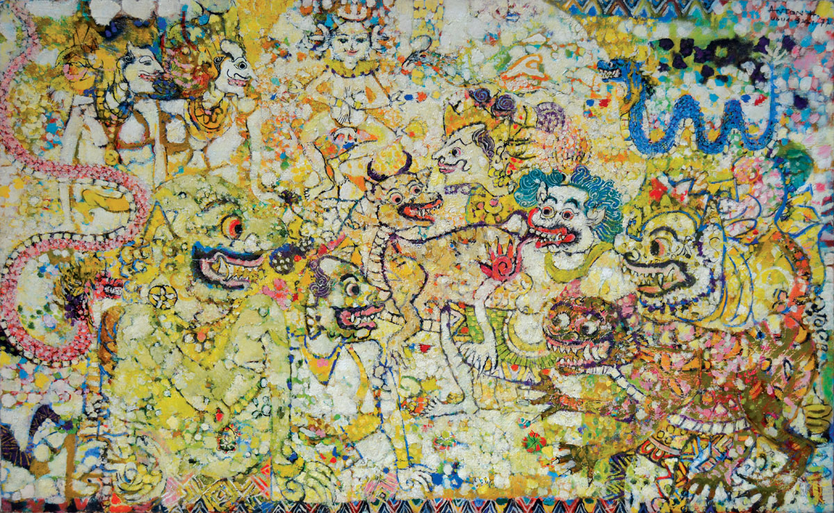 larasatiauction's tweet photo. Larasati Auctioneers | But Muchtar "Love Beneath the Sun" (1965) — Auction 21 June - https://t.co/pjhwPdCkM0 https://t.co/Izzp5hCEuN
