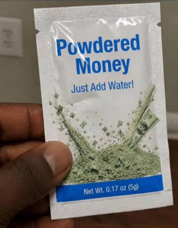 TipsySmart's tweet photo. I don bring market oo.. 
Just add water 🤝 https://t.co/47DcxeyZki