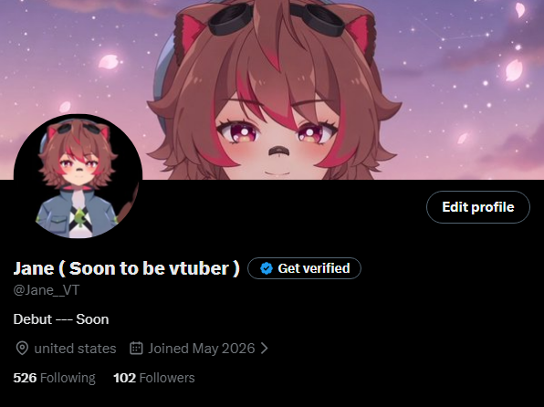 Jane ( Soon to be vtuber ) tweet media