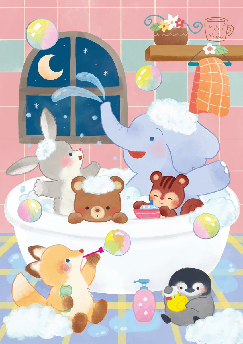 kokoayuuka's tweet photo. お風呂大好き！🛀🫧 https://t.co/aEjeST1T3Q
